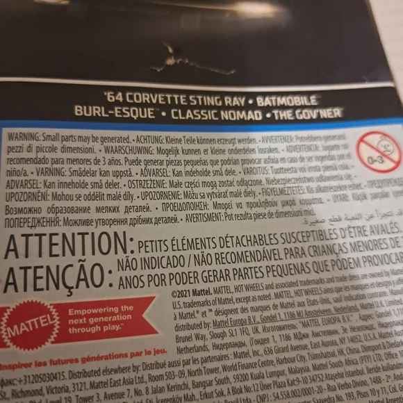 5 Batman Hot Wheels Cars - Picture 5 of 10